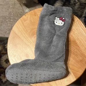 Hello kitty long sock booties